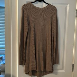 Splendid Camel Sweater Dress, size Medium, NWT